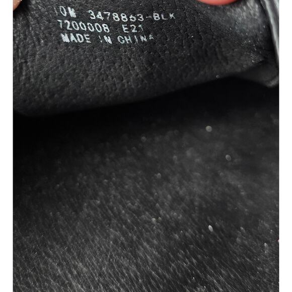 Frye Leather Sneaker Mules Black Slip On- Women's Size 10 - Picture 5 of 6